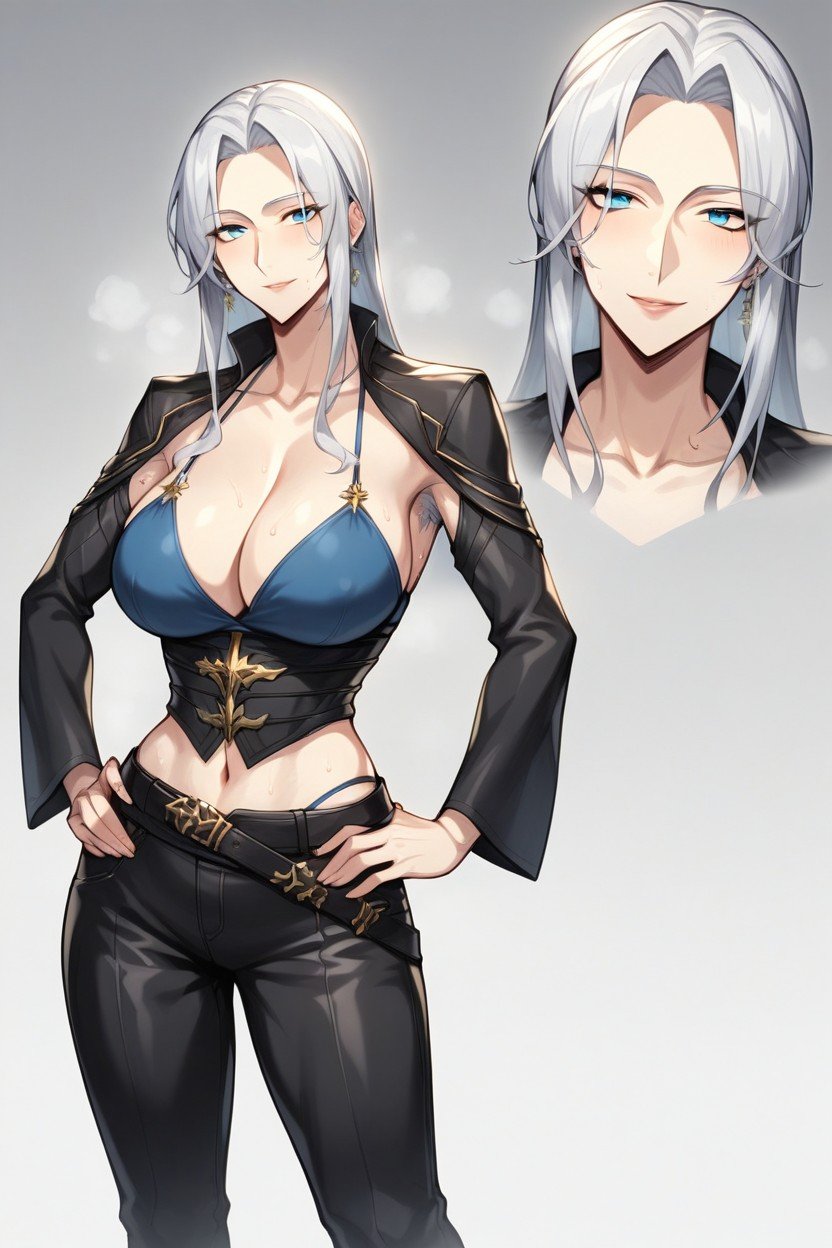 Healthy Body, Milf A Relaxed Smile, Thick ArmsPorno AI Hentai