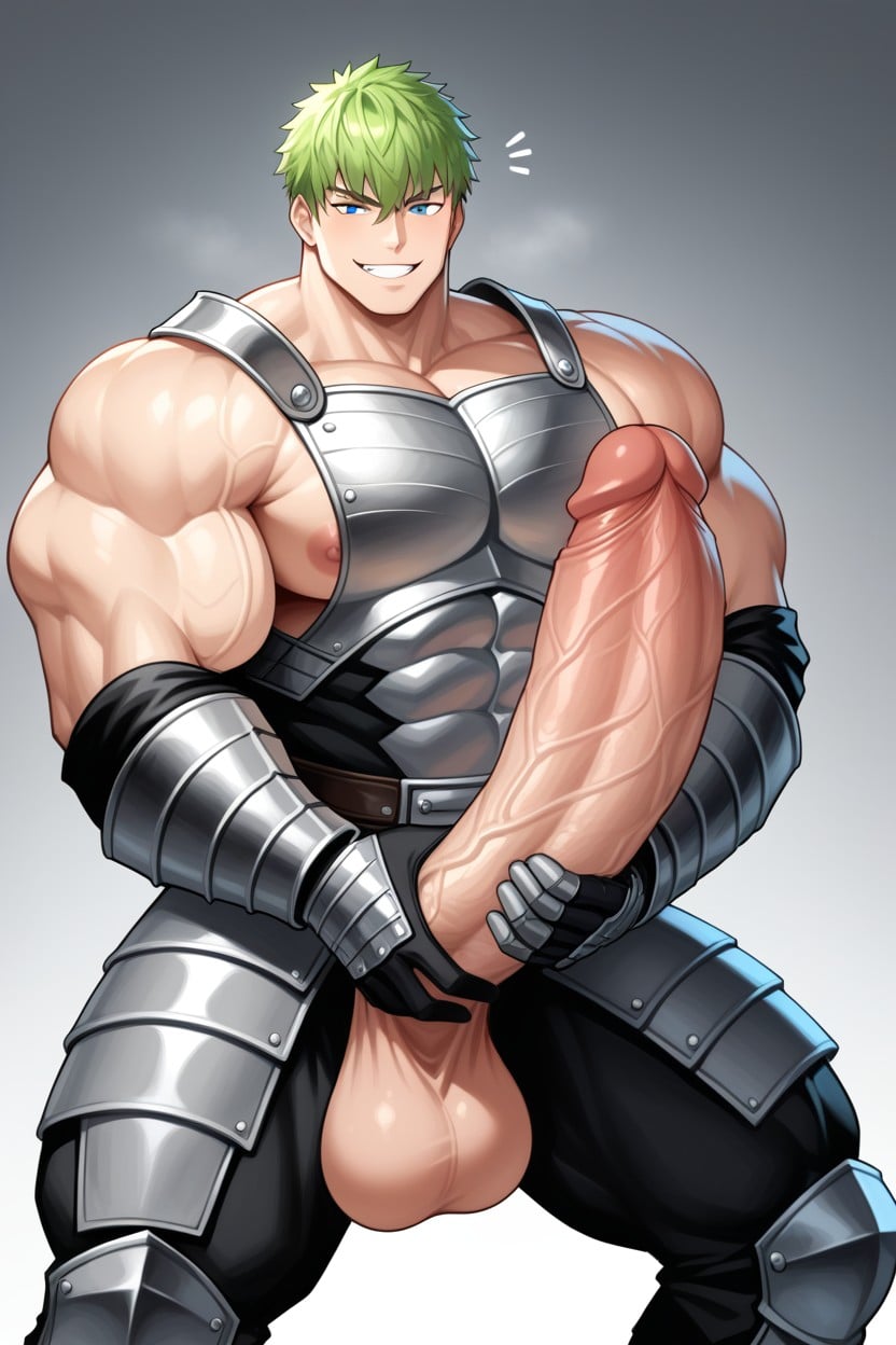 A Body Is Large, Big Ball, Giant AI Gay Porn