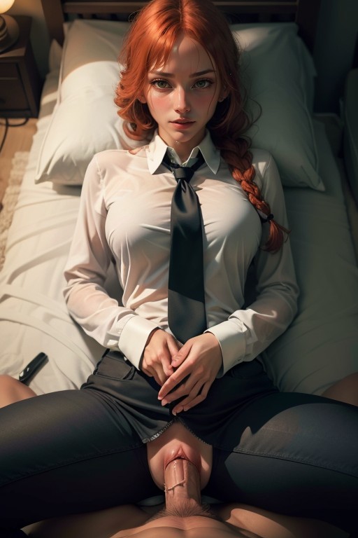 Missionary, School Uniform, Makima Hentai AI Porn