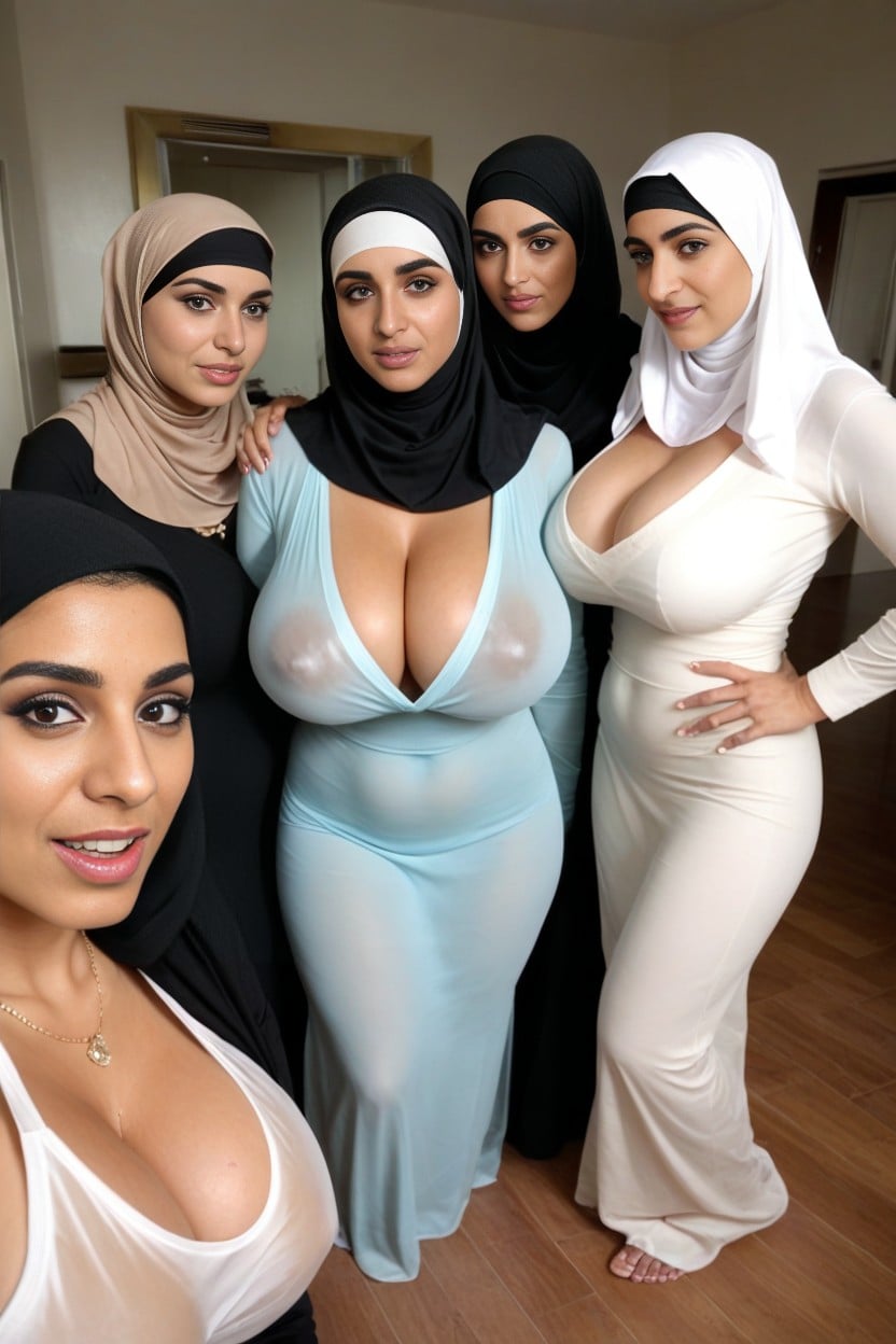 Form Fitting Clothes, Top Down, Hyperrealistic AI Porn