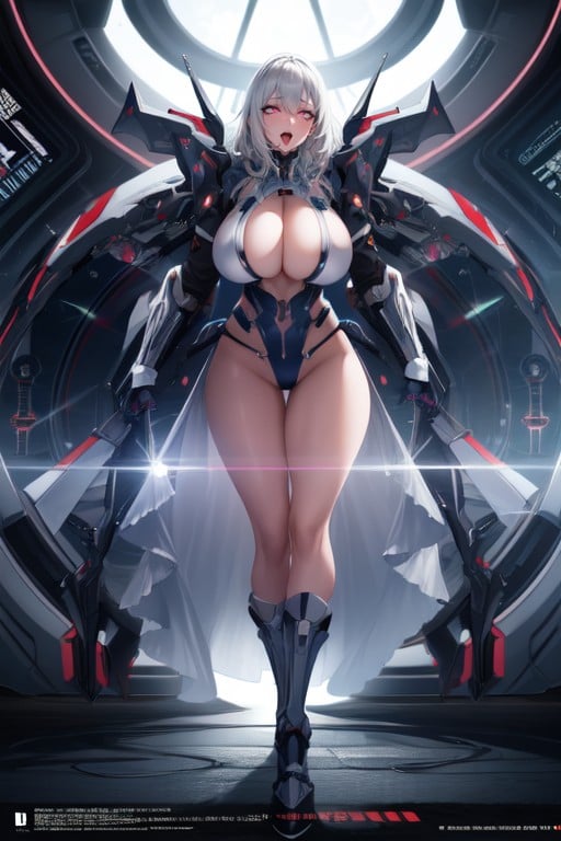 Spaceship, Ahegao, Alien Dominatrix AI Porn