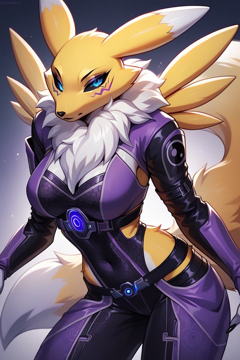 Renamon, Female, Mass EffectFurry KI Porno