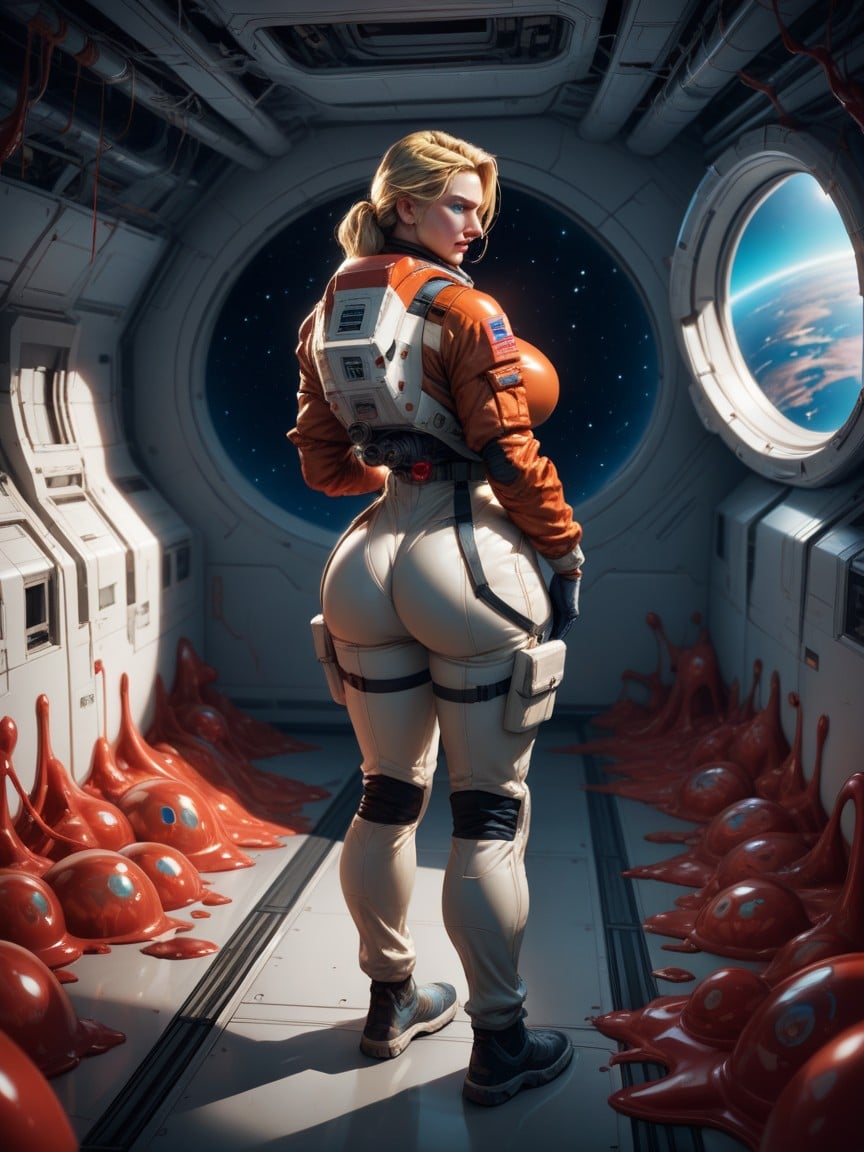 Alien Planet, Sci Fi, GropedPorno AI