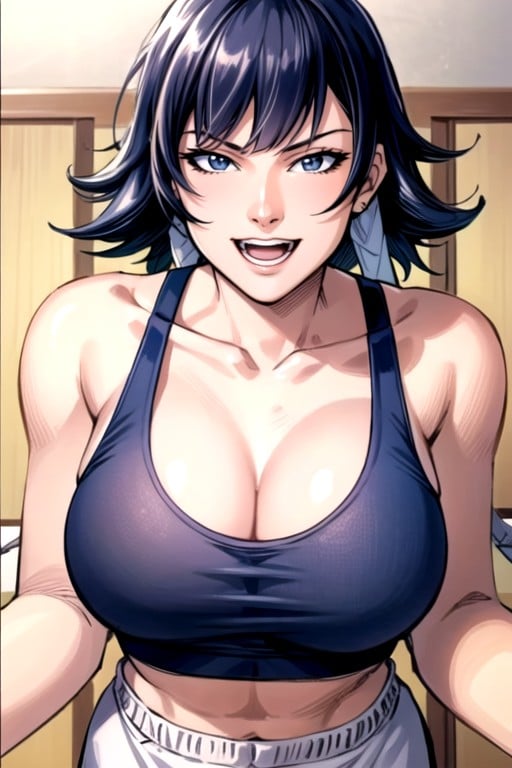 Sport Bra, Comic, Sui Feng (bleach) AI Porn