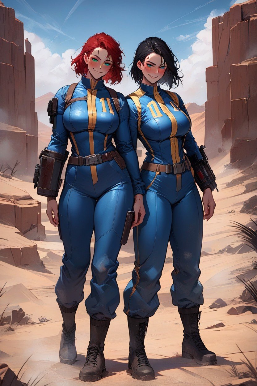 땀나는, Vault Woman, 사막퍼리 AI 포르노