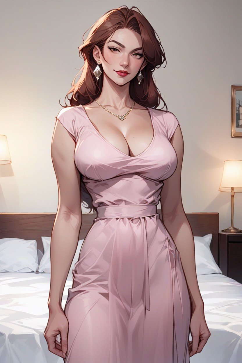 Bedroom, Medium Breast, Jimmy Neutron's Step Mother AI Gay Porn