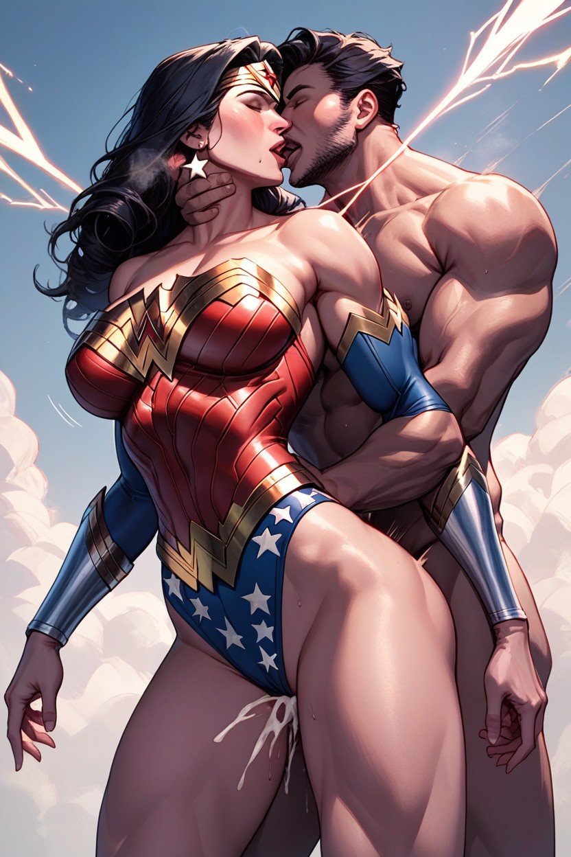 Power, Wonder Woman, Mind Control Азиатское AI порно