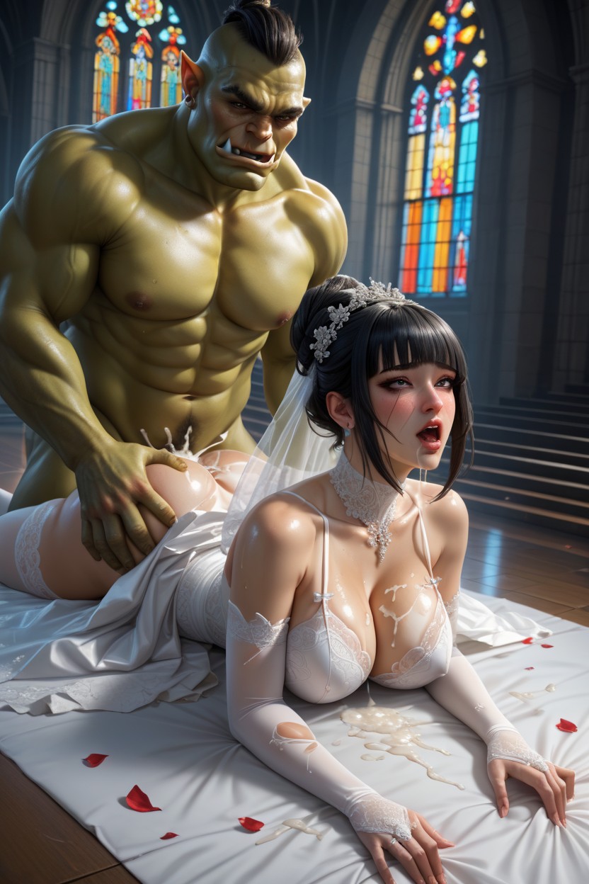 Oiled Skin, Viginal Sex, Bukkake AI Porn