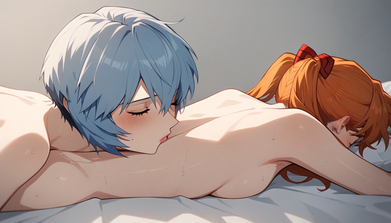 Accurate Anatomy, One Laying On Another, Wet BedsheetsファーリーAIポルノ