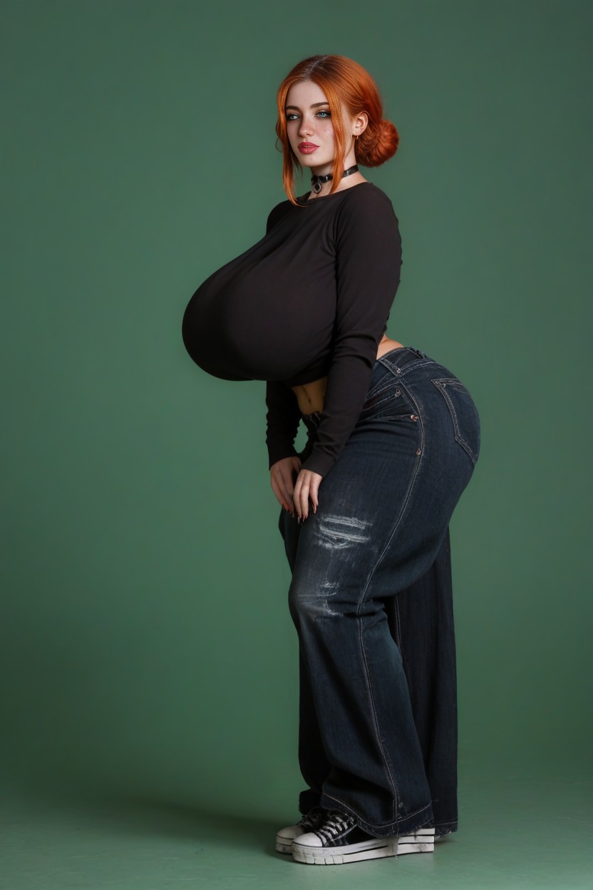 Beautiful Woman, Breast Expansion, Award Winning Photo AI Porn