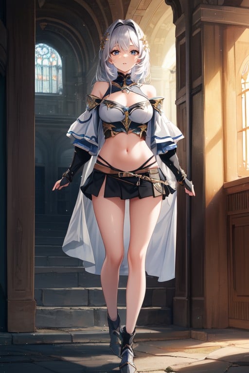 Full Body, Skirt, Armor AI Porn