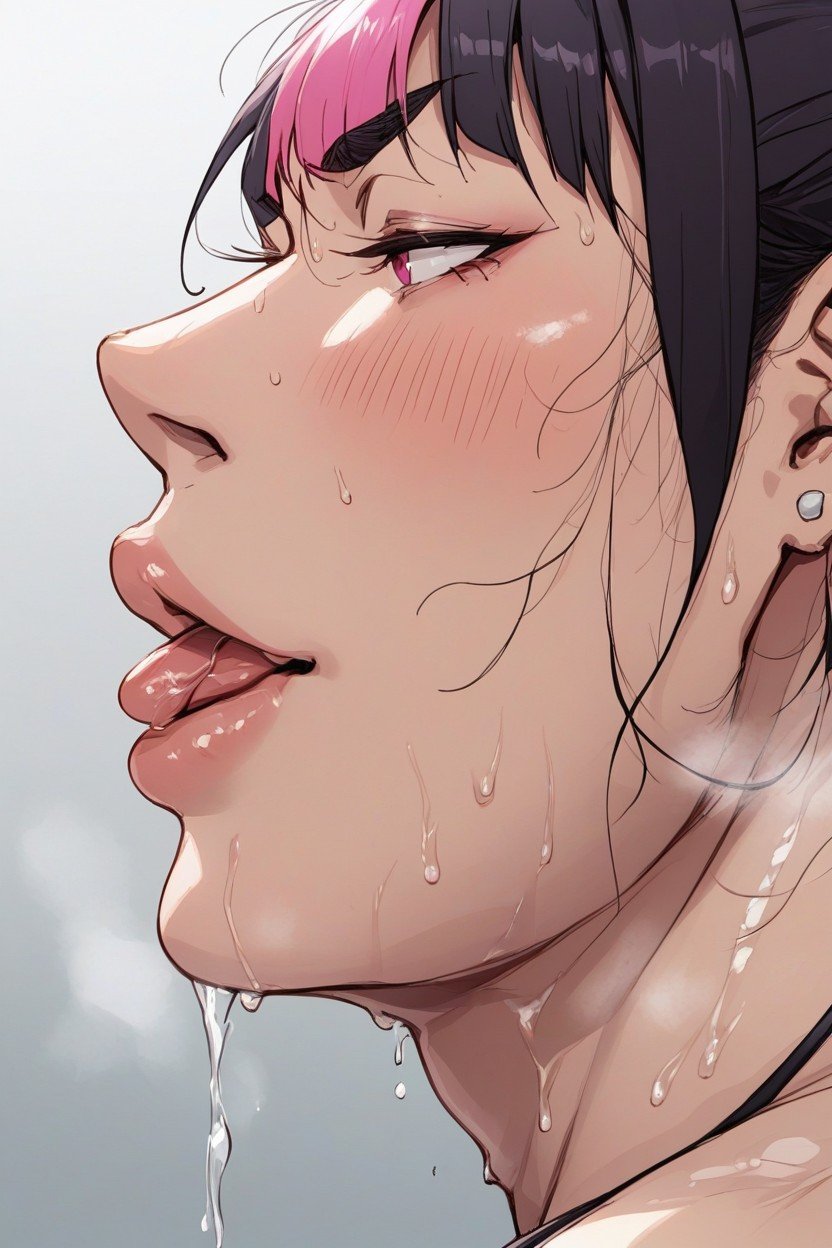 Face Close Up, 피곤한 얼굴, Juri HanAI 포르노