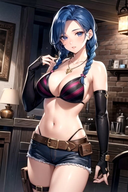 Jinx (league Of Legends) Hentai IA pornografia