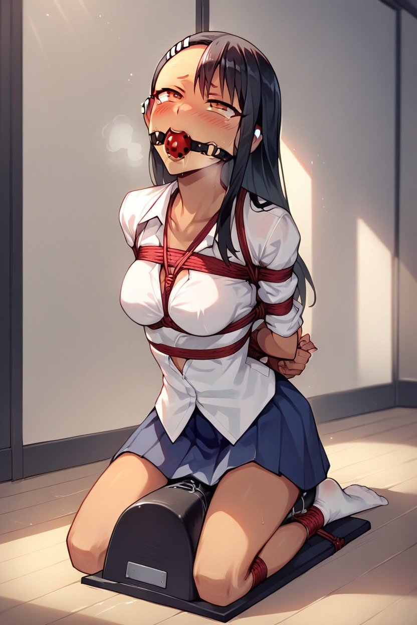 Ball Gag, Hogtied, Nagatoro AI Porn