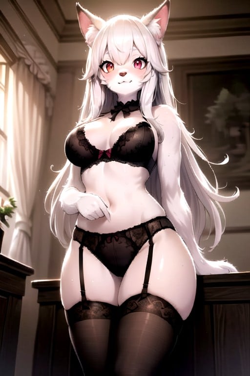 Furry, Stockings, Lingerie Hentai AI Porn