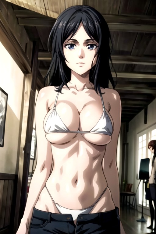 Underboob, Elbow Bra, Pieck Finger (attack On Titan) AI Porn