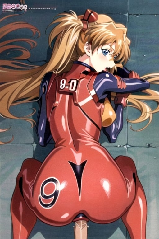 Desnuda, Asuka (evangelion), Estilo De Los 90Porno AI