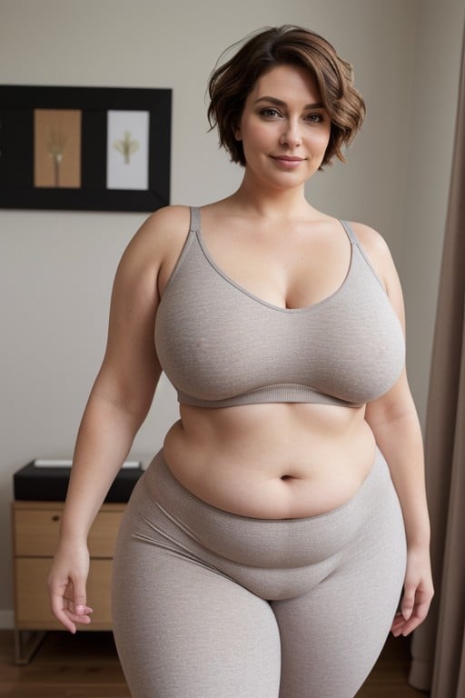 Soft, Pixie Cut, Full Body AI Porn