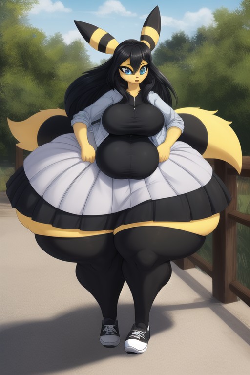 Extrêmement Lourd En Bas, Ssbbw, Big ThighsPorno IA Furry