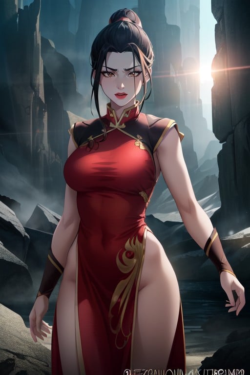 En Forme, Azula (avatar), Yeux MarronsPorno IA