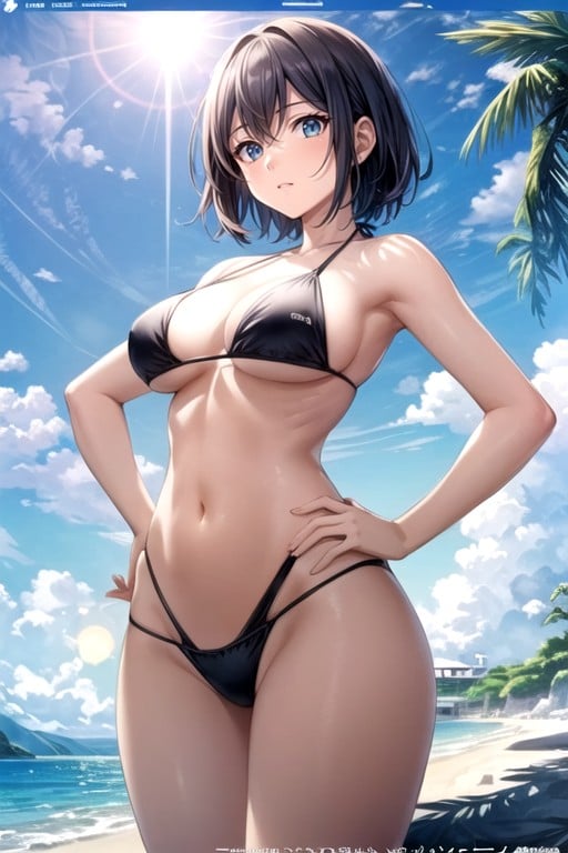 Beach, Ultra Detailed, Soft Light Hentai AI Porn