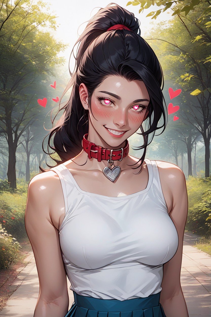 Heart Eyes, Horny, Soft Light AI Porn