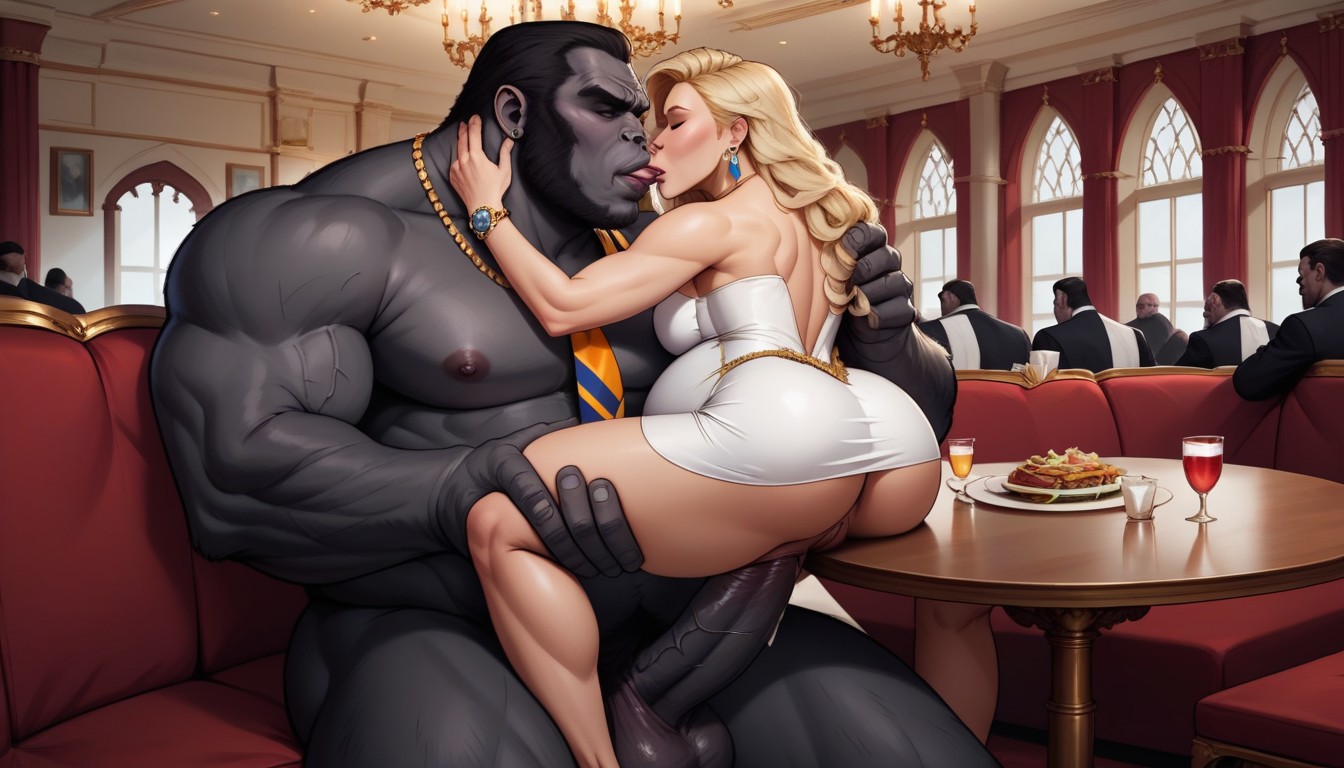 Pussy, Nude, Gorilla Bodybuilder AI Gay Porn