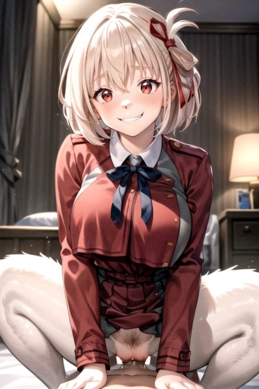 Nu, Chisato Nishikigi (lycoris Recoil), Vaqueira Hentai IA pornografia