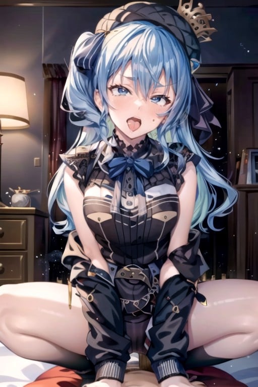 Hoshimachi Suisei, Ahegao, VaqueraPorno AI