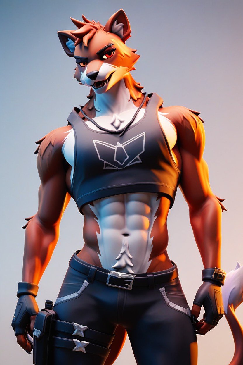 Pack_leader_highwire Fortnite Furry AI Porn