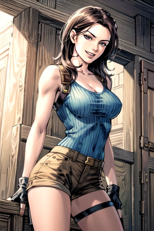 20s, Lara Croft (tomb Raider), Bande DessinéePorno IA