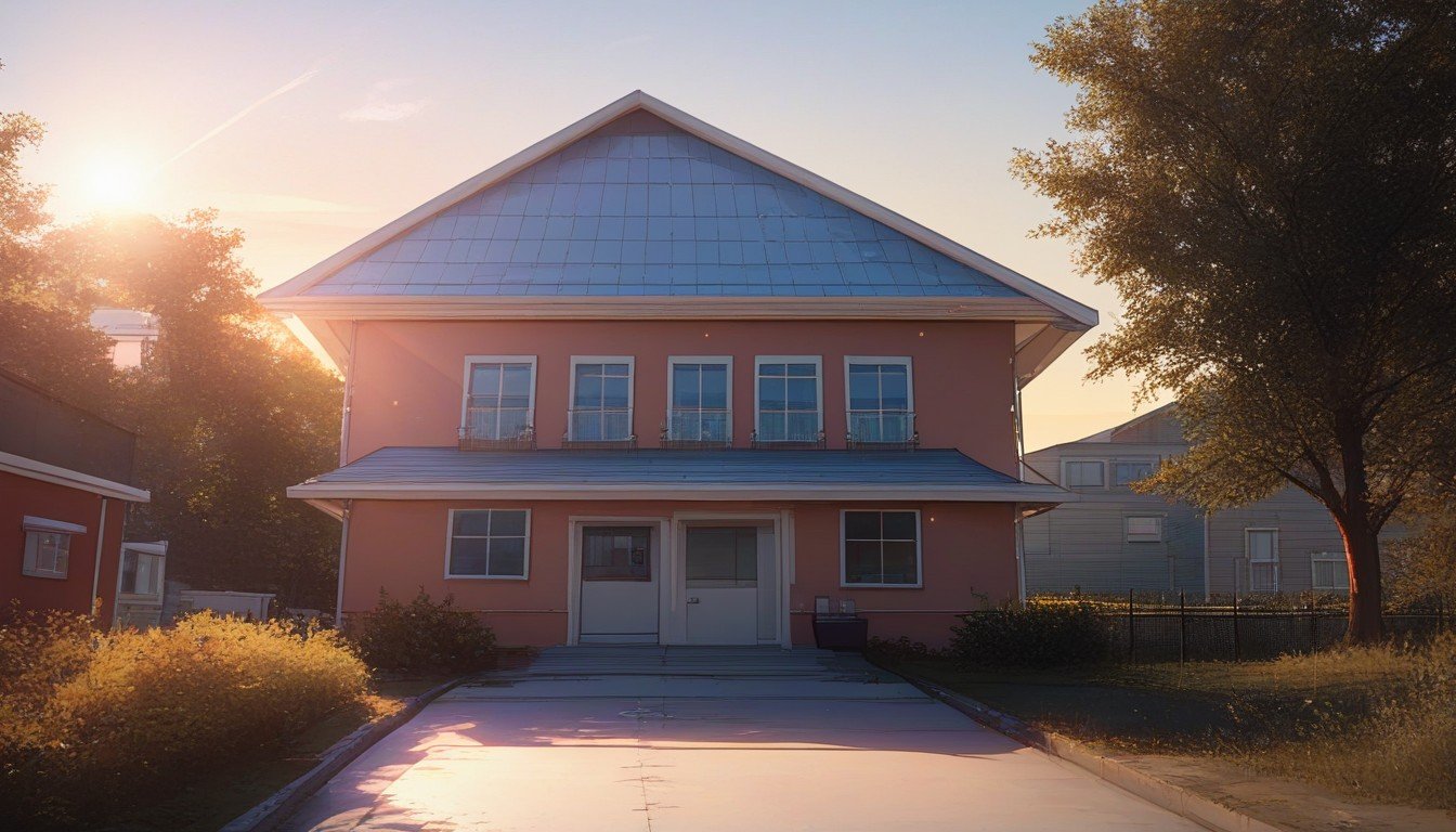 Suburban House, Suburbs, Wide ViewAIポルノ