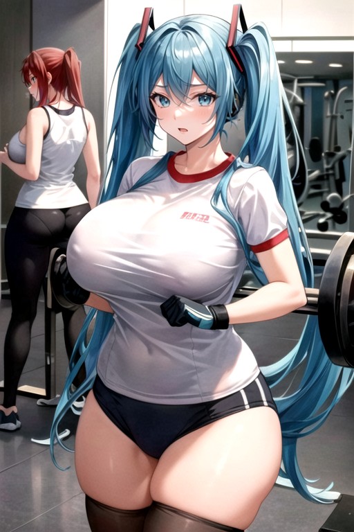 Bunda Enorme, 30+, Hatsune Miku Pornografia de IA