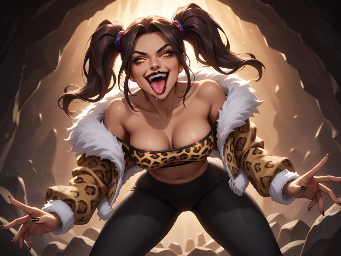 Bottom Up, Sinister Smile, Small Breast Hentai AI Porn