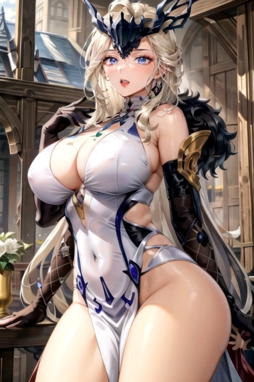 La Signora (genshin Impact) Pornografia de IA