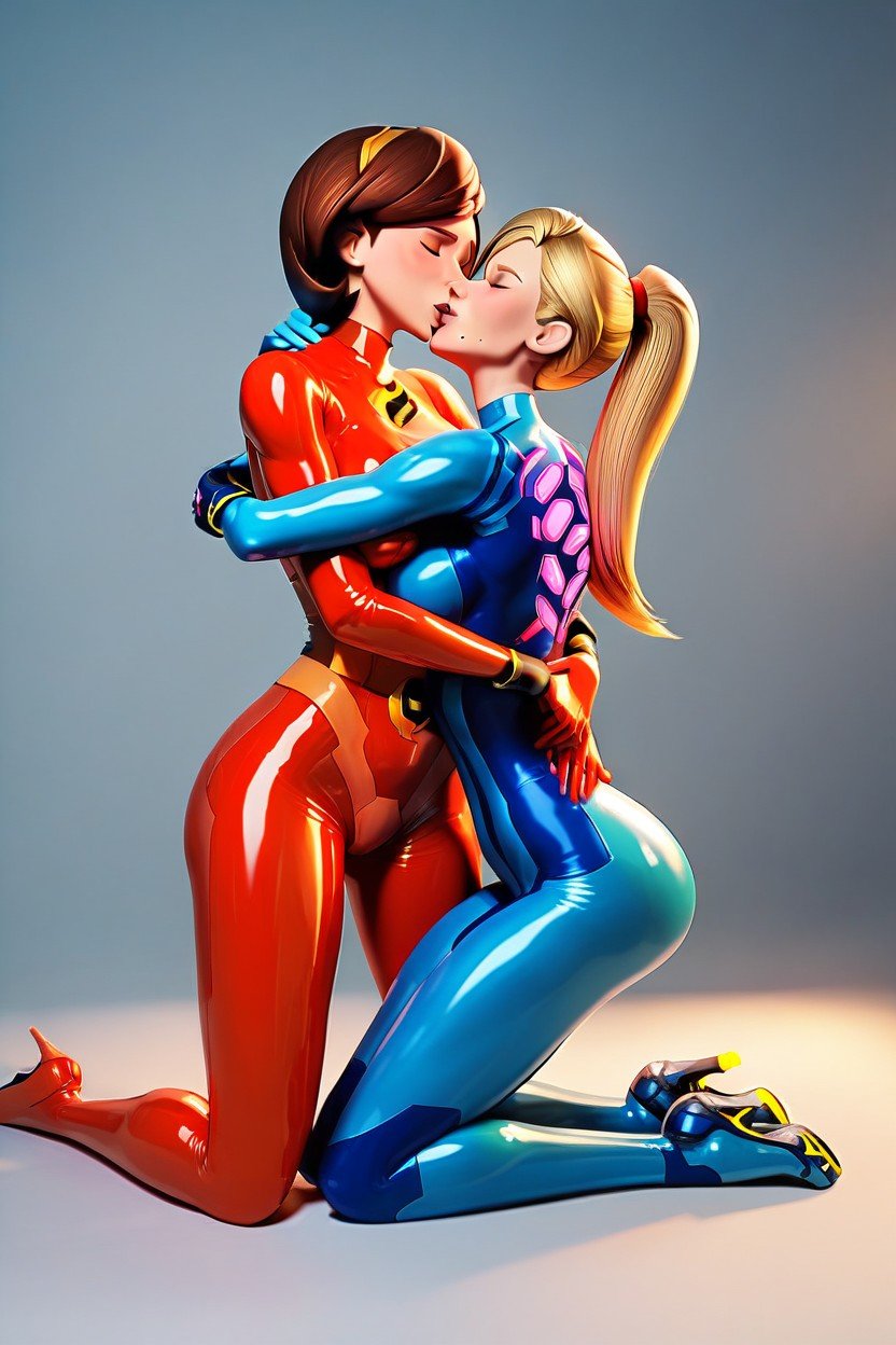 Girls, Kneeling, Helen Parr From IncrediblesAI黃片