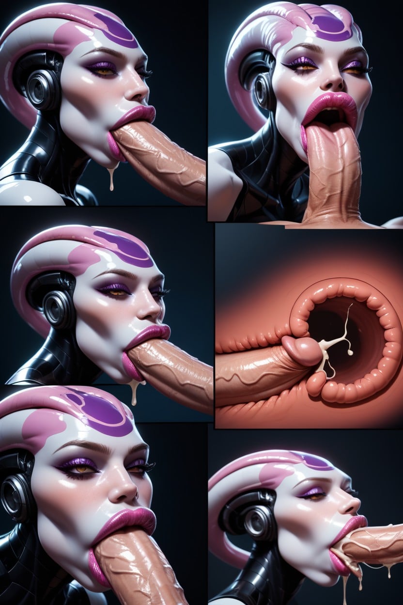 Morph, Alien Monster, Massive Lips AI Porn