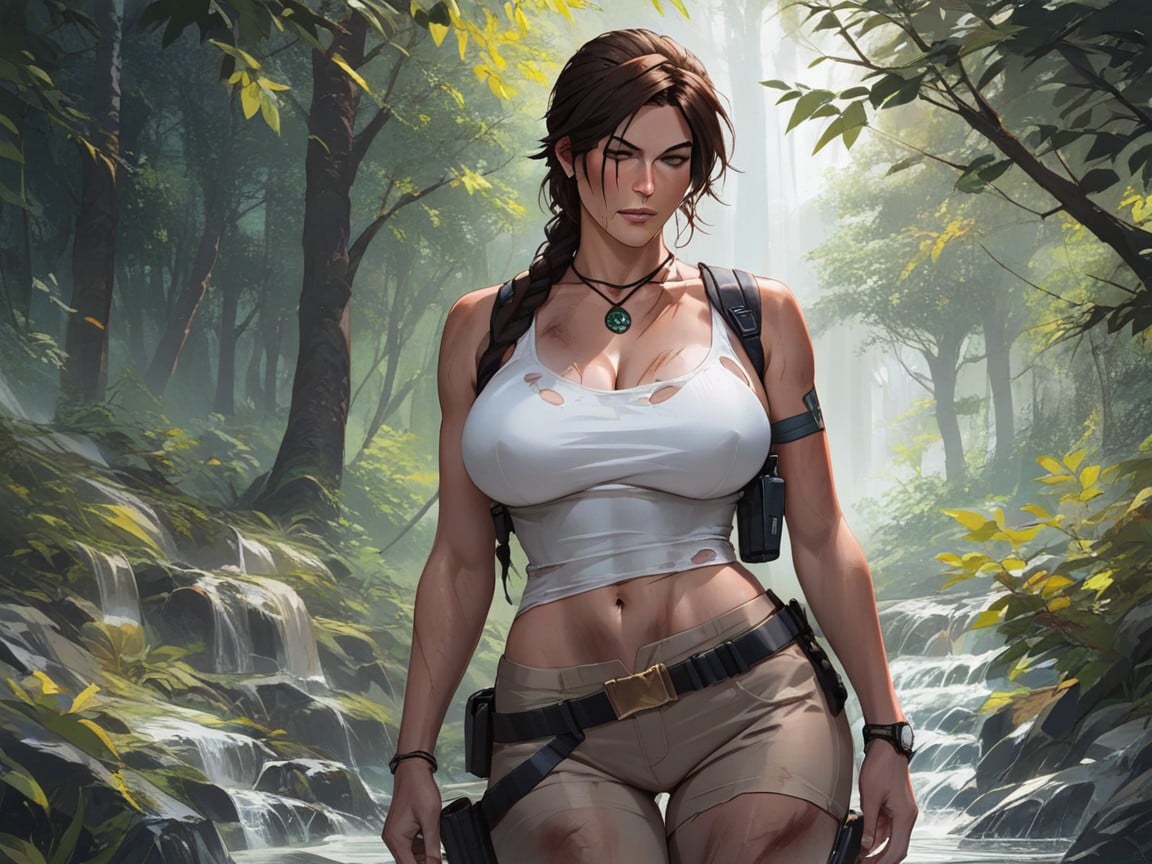 Brutalized, Lara CroftPorno IA Furry