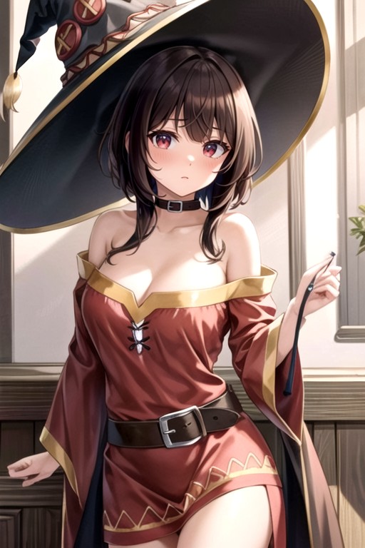 Megumin (isekai Quartet)Porno IA de transexuales