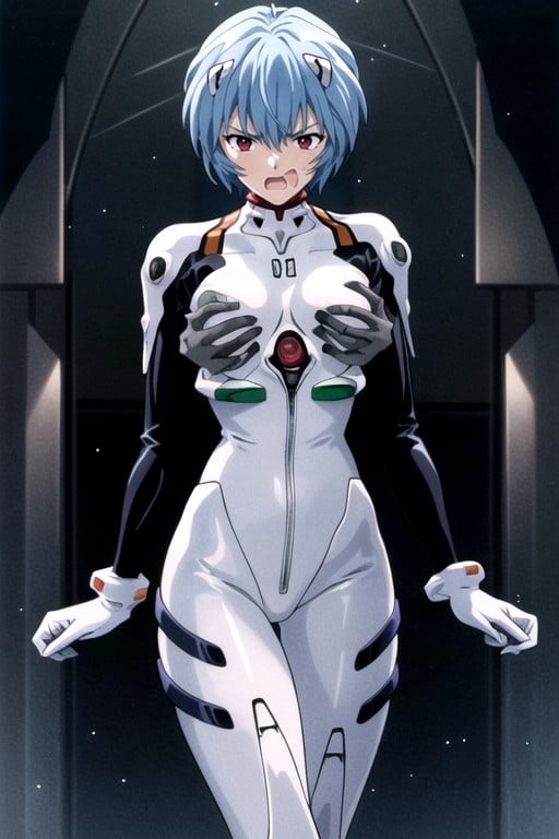 Evangelion, 충격을 받음, Ultra Detailed Art쉬메일 AI 포르노