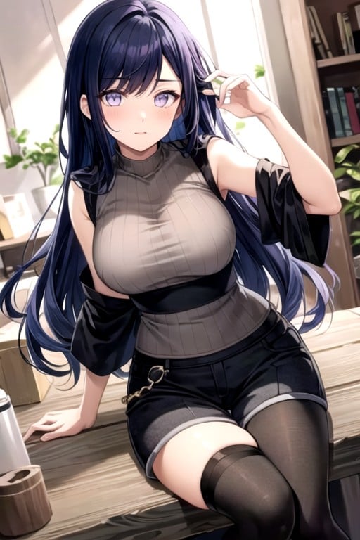 Hyuuga Hinata (naruto)Porno AI Hentai