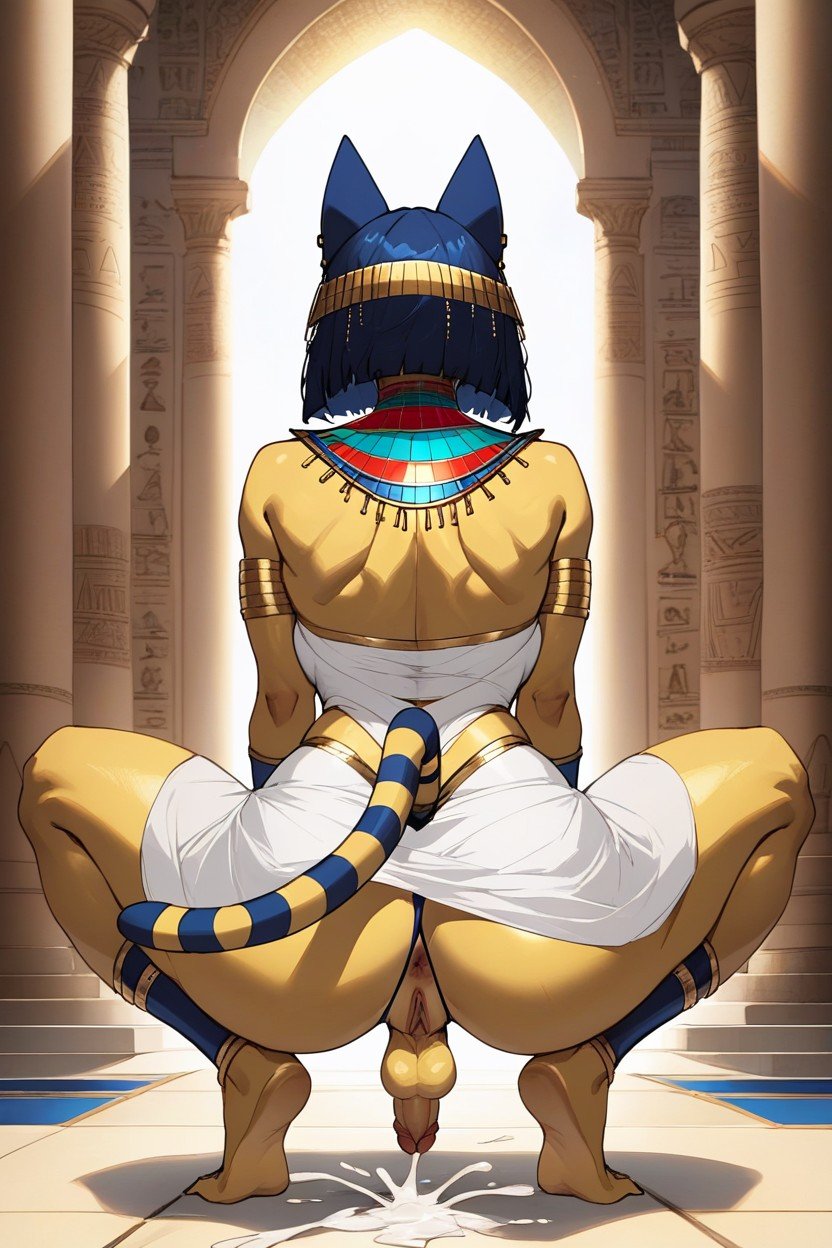 Egyptian Palace, Large Ass, Mouth Closed Furry AI Porn