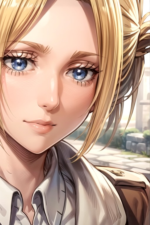 Annie Leonhart (attack On Titan)Porno IA de transexuales