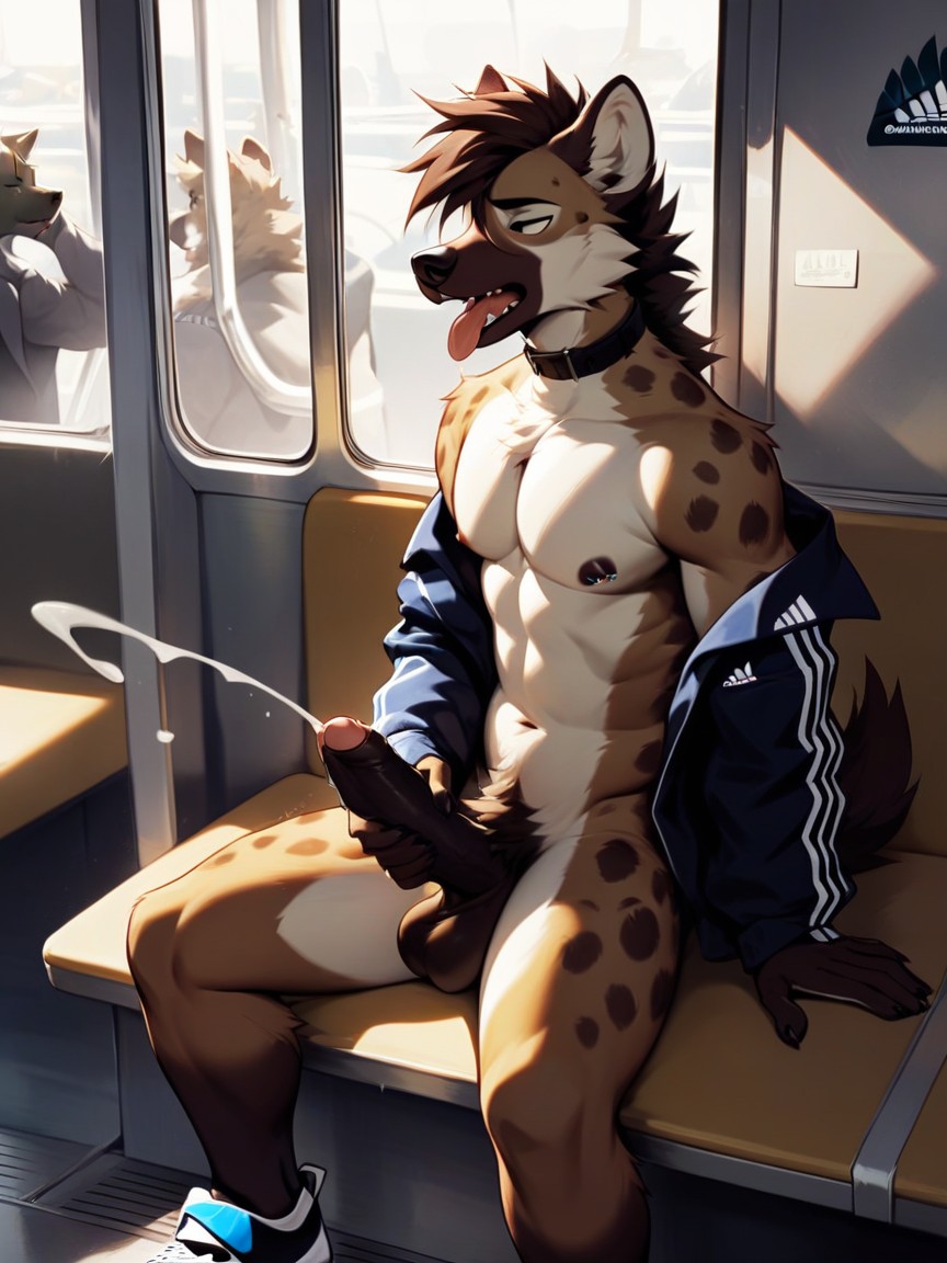 Thick Penis, Foreskin, Train Furry AI Porn