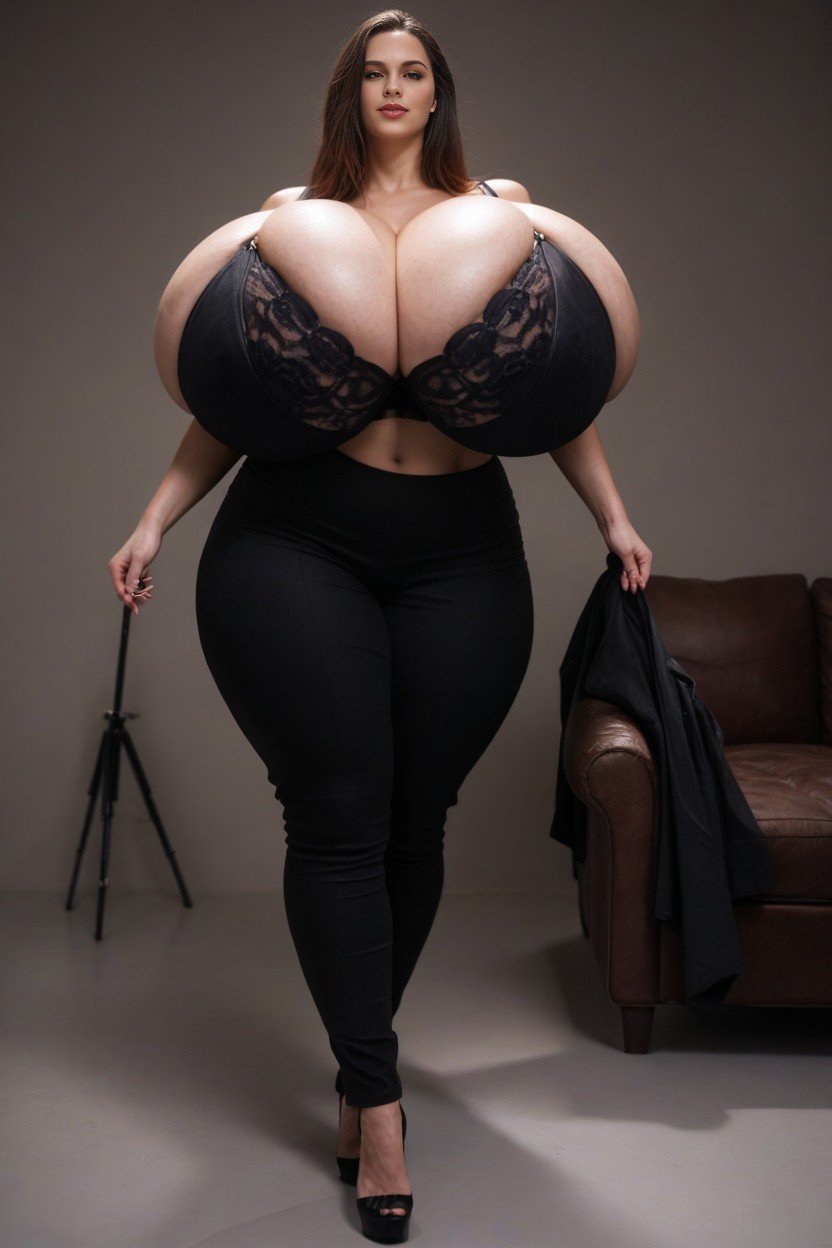 Gigantic Breasts, Hyper Breasts, Giant BreastsPorno IA de transexuales