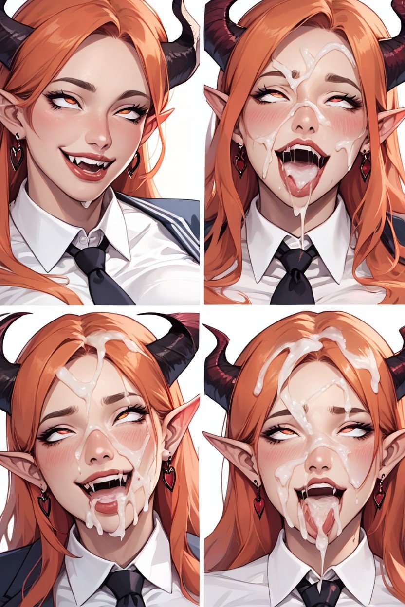 Succubus, Clones, Redheaded GirlsAIポルノ