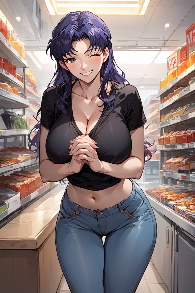 Katsuragi Misato From Evangelion, 巨乳, ShopAI獸人黃片