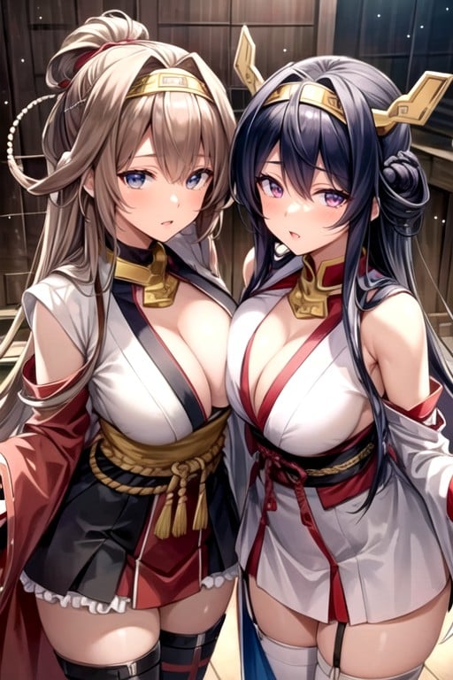 Kongou, Pussy, BlowjobニューハーフAIポルノ