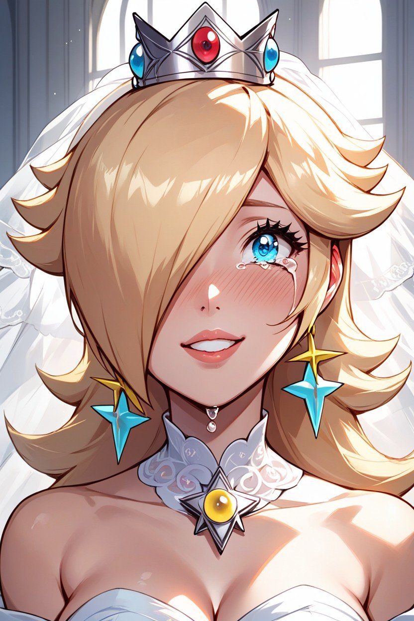 Princess Rosalina From Mario, 金发, 软影AI黄片