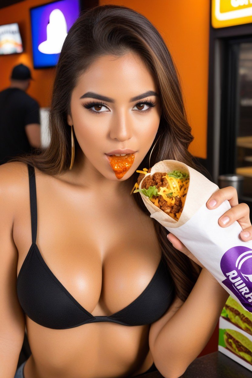 Taco Bell Woman, Fucking Burrito, Burrito Inside AnusAI黃片